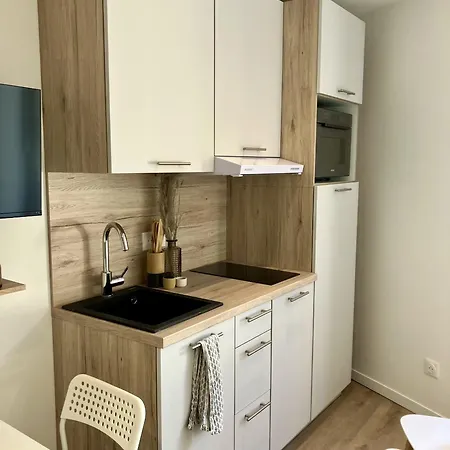 Studio N1 4 Pers A 300m Du Metro B, 25mn Eurexpo Apartamento *
