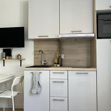 Studio N1 4 Pers A 300m Du Metro B, 25mn Eurexpo Apartamento Oullins