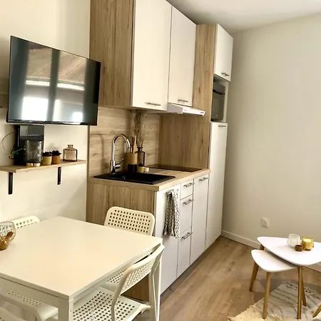 Studio N1 4 Pers A 300m Du Metro B, 25mn Eurexpo Apartment *