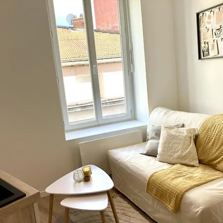Apartment Studio N1 4 Pers A 300m Du Metro B, 25mn Eurexpo Oullins